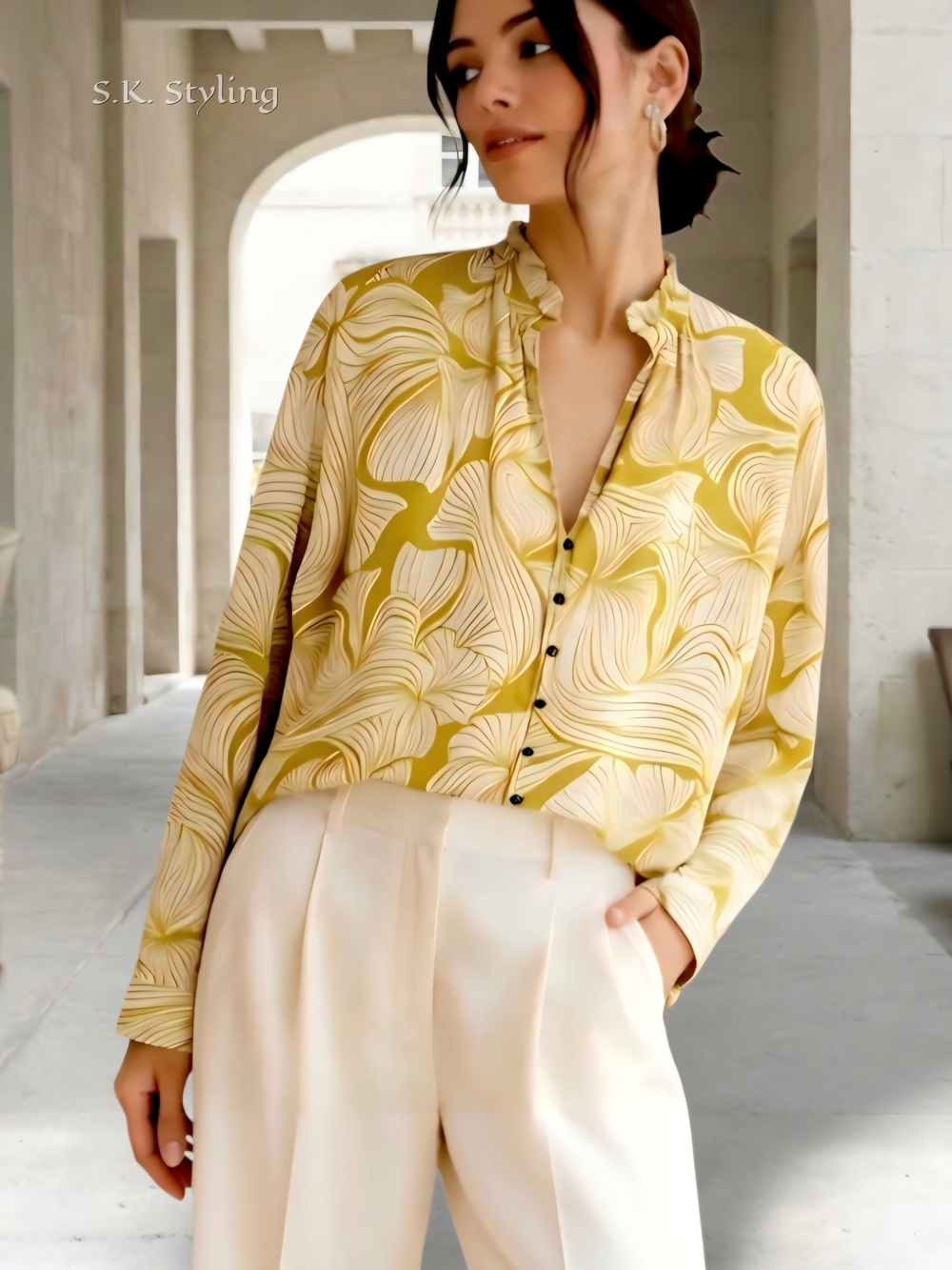 NWT Anthropologie Pilcro 'The Tavi' Button-up Shirt Semi Sheer Moss size XL